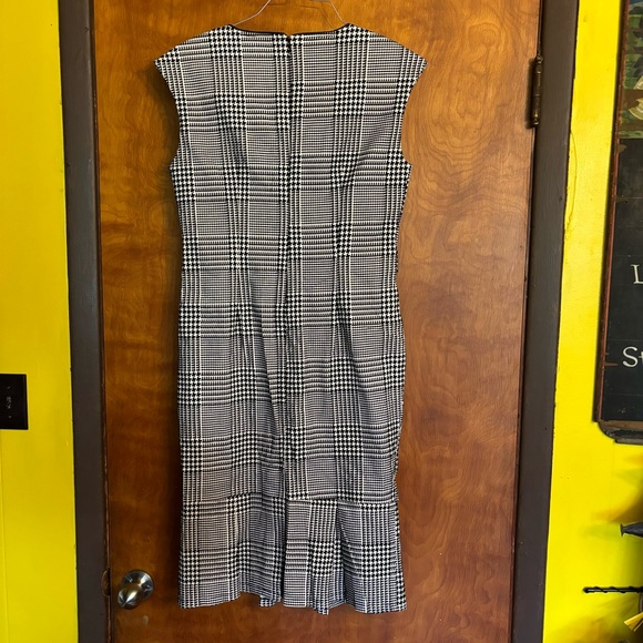 Voodoo Vixen Women’s Vintage Inspired Plaid Pencil Dress Size Large - Picture 3 of 3